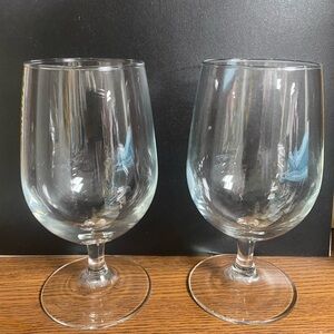 Short Stemmed Wine Glasses - set of 2